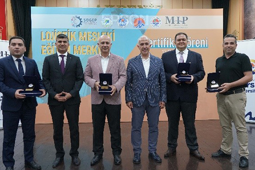 Akdeniz Municipality Logistics Training Center Certificate Ceremony